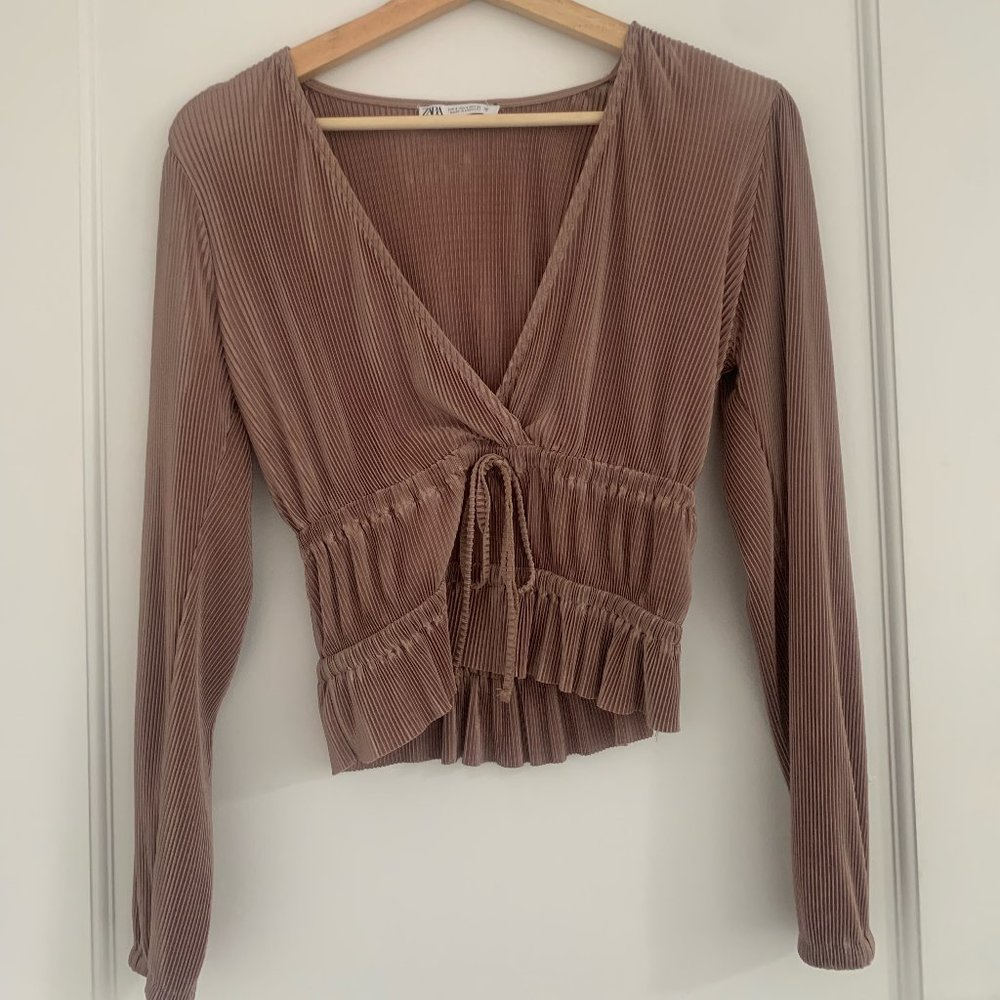 Zara, Small, Tan/brown